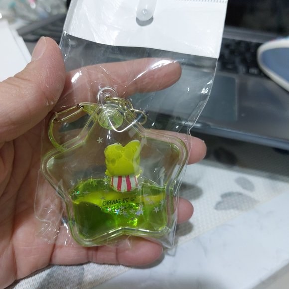 Keroppi Sanrio Tsunameez Star Key Chain Keroppi  Floating In Water Cute - Picture 5 of 5